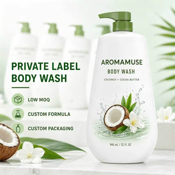 AROMAMUSE Coconut Cocoa Butter Body Wash