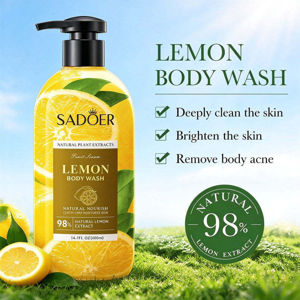 SADOER Lemon Brightening Body Wash — view 2