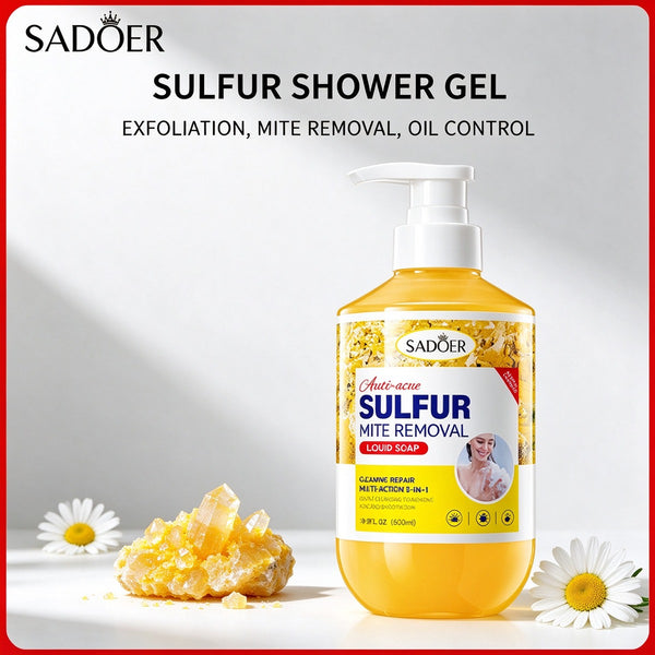 SADOER Sulfur Mite Removal Liquid Soap