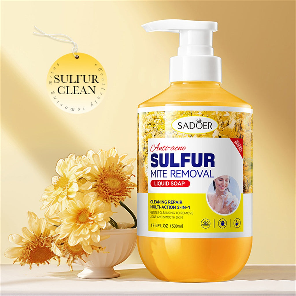 SADOER Sulfur Mite Removal Liquid Soap — view 2
