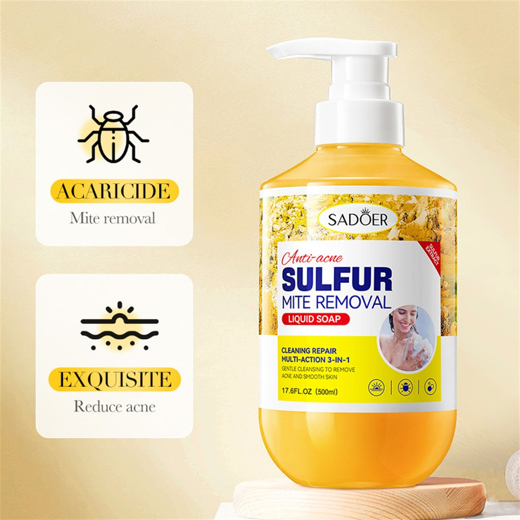 SADOER Sulfur Mite Removal Liquid Soap — view 3